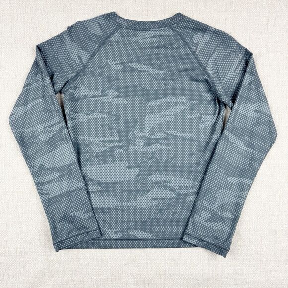 Columbia Long-Sleeve Shirt Kids Size XS 6/7 Gray Camouflage Camo Athletic - Picture 4 of 10